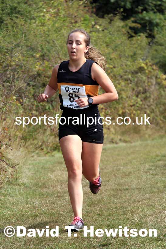 Senior Womens relay 2022 Farringdon Cross Country, Sunderland, Saturday, Sept. 3rd. Photo: David T. Hewitson/Sports for All Pics